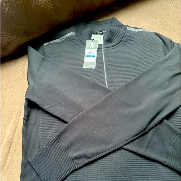 3/4  zip Under Armour Intelli-Knit sweater.  New with tags - Picture 1 of 5